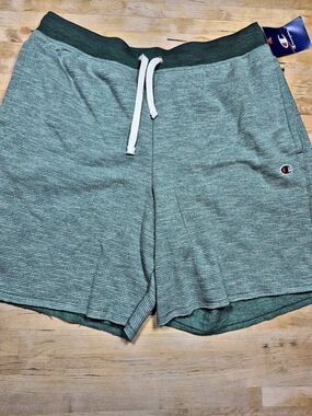 Champion Men's Athletic Shorts Green Size Large NWT